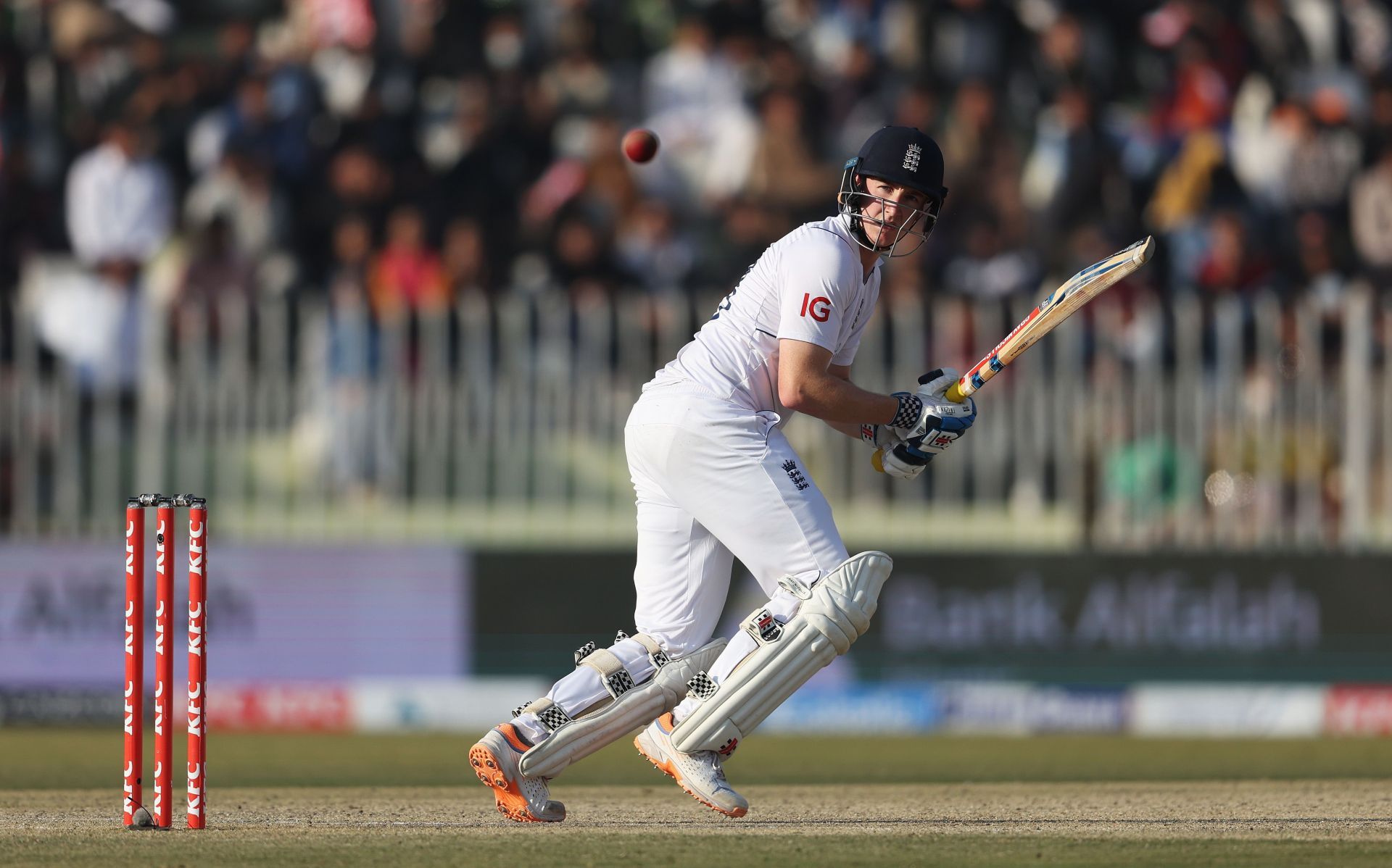 Harry Brook top-scored in both innings for England in Rawalpindi. (Image Credits: Getty)