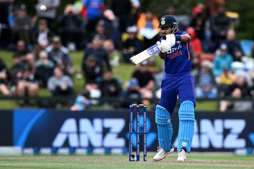 Team India batter Shreyas Iyer during the tour of New Zealand. Pic: Getty Images