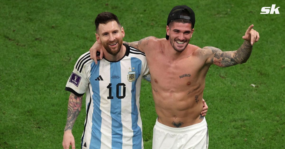 Rodrigo De Paul spoke about Argentina captain Lionel Messi