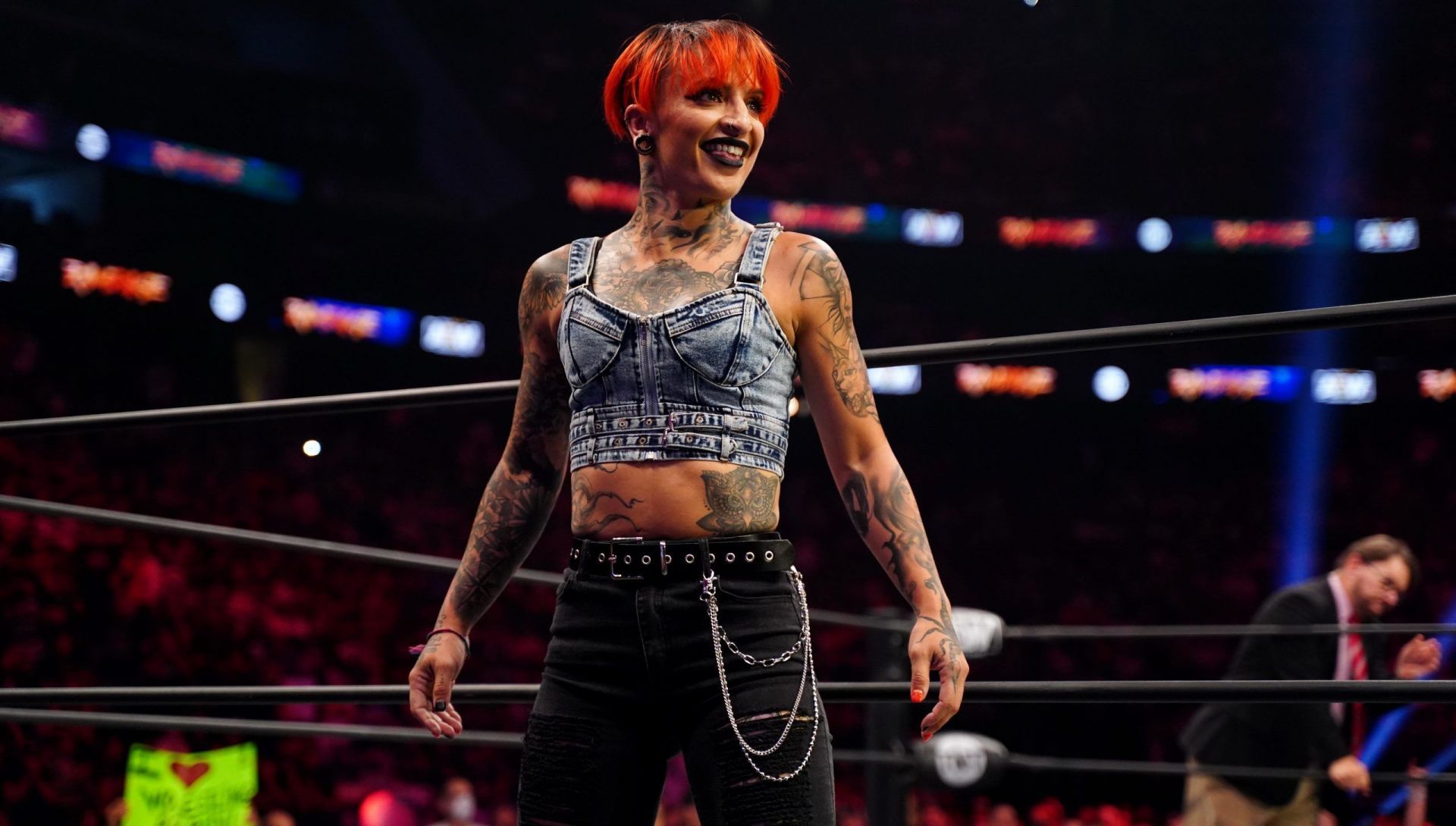 Ruby Soho returned to AEW during Dynamite tonight!