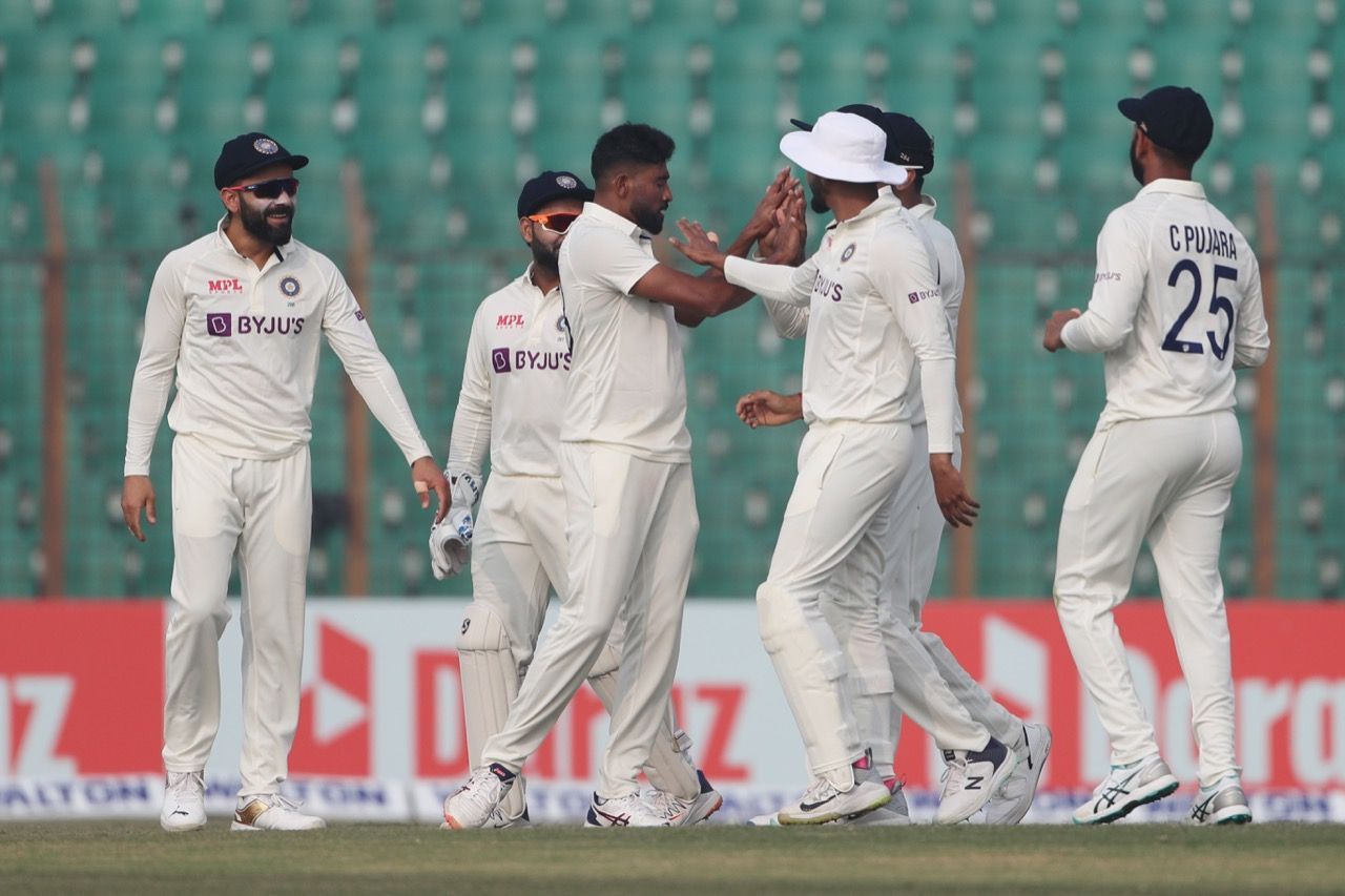 Mohammed Siraj dismantled Bangladesh&#039;s top order. [P/C: BCCI/Twitter]