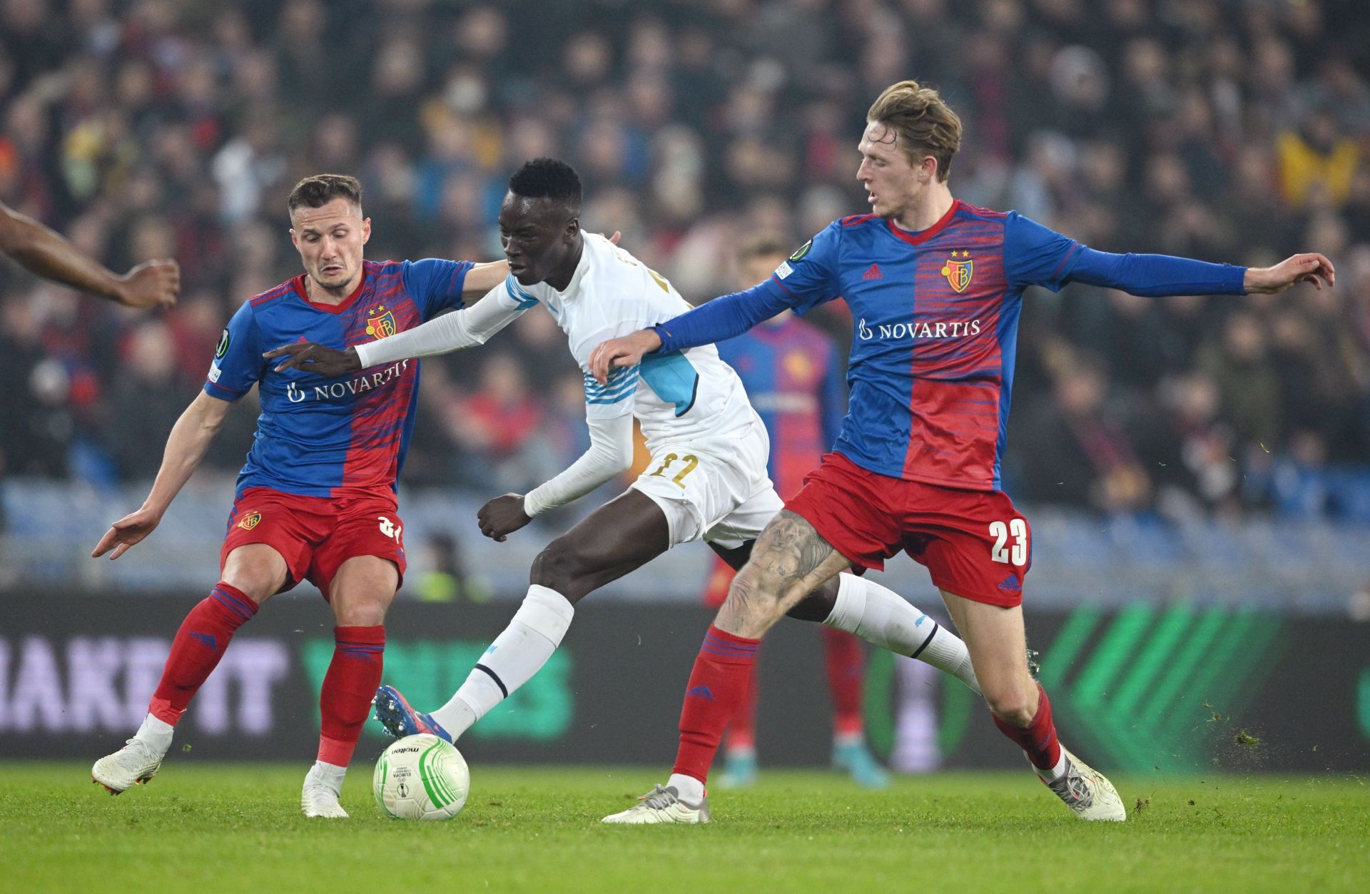 FC Basel v Olympique Marseille: Round of 16 Leg Two - UEFA Europa Conference League
