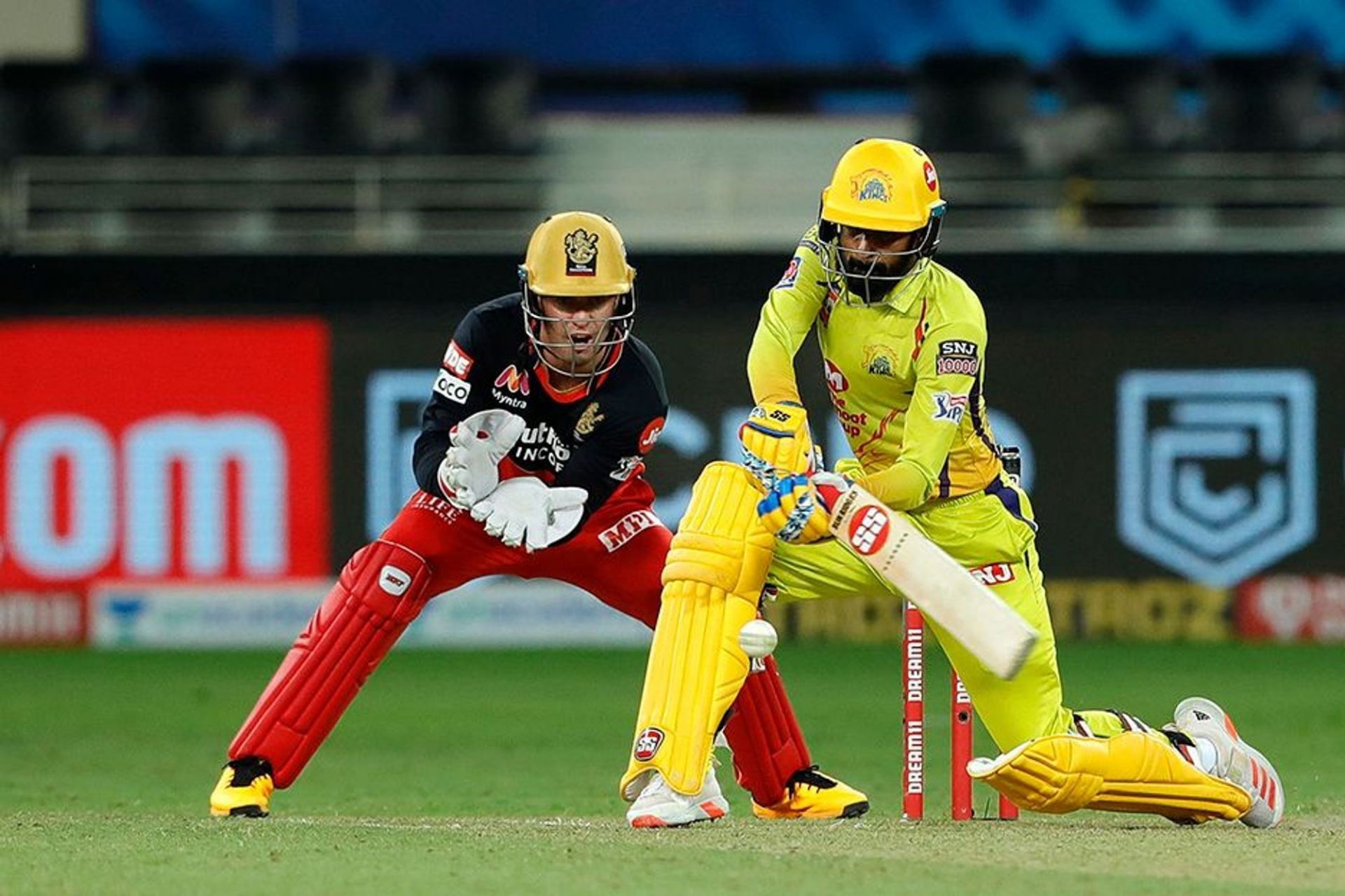 Narayan Jagadeesan in action for CSK