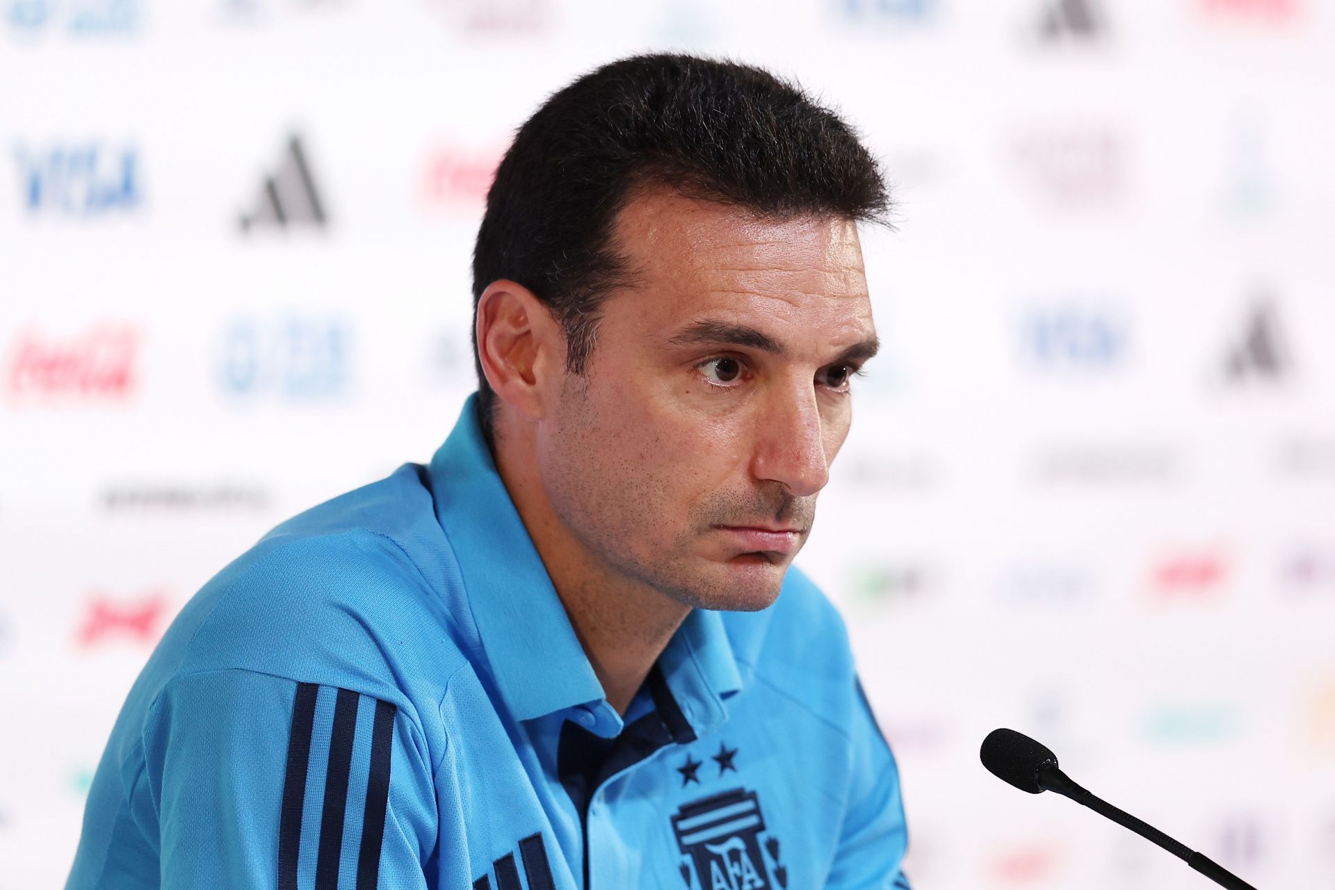Scaloni bemoans the schedule of matches