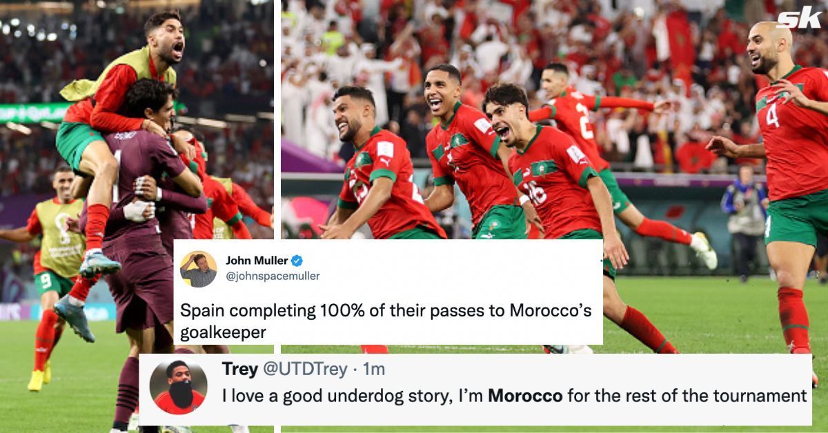 Morocco eliminated Spain from the 2022 FIFA World Cup