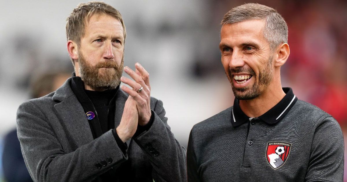 [L-to-R] Graham Potter and Gary O