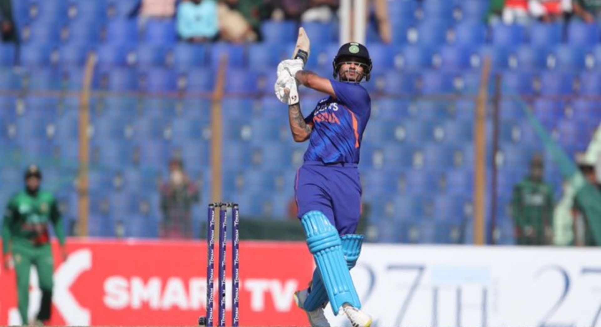 Ishan Kishan has stolen a march over Shikhar Dhawan with his double century against Bangladesh.