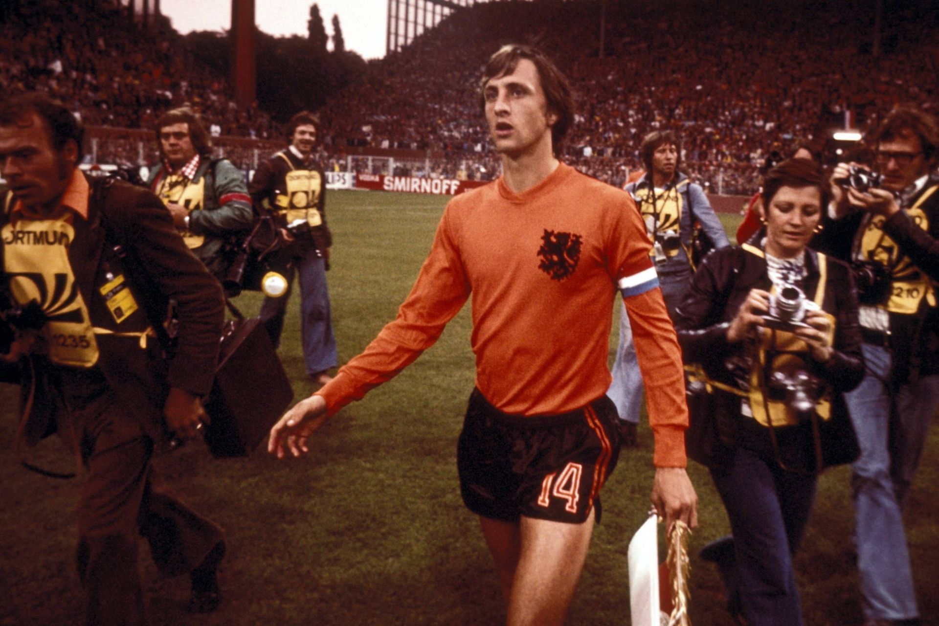 Johan Cruyff for Netherlands | Courtesy: FIFA