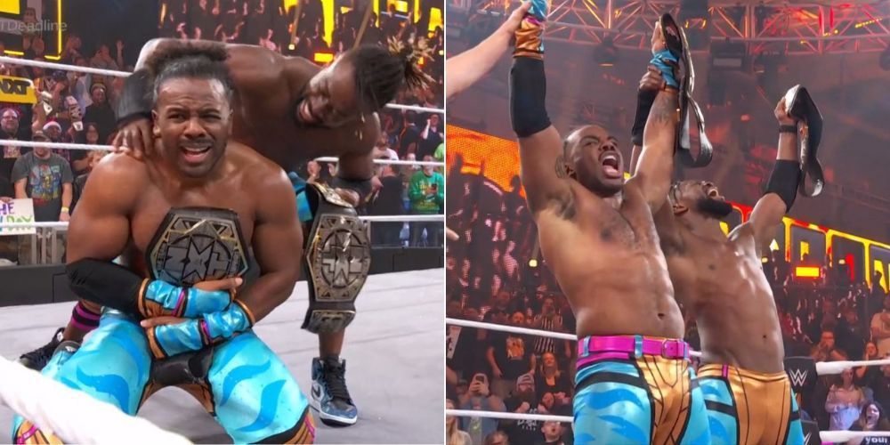 The New Day are the new tag champions