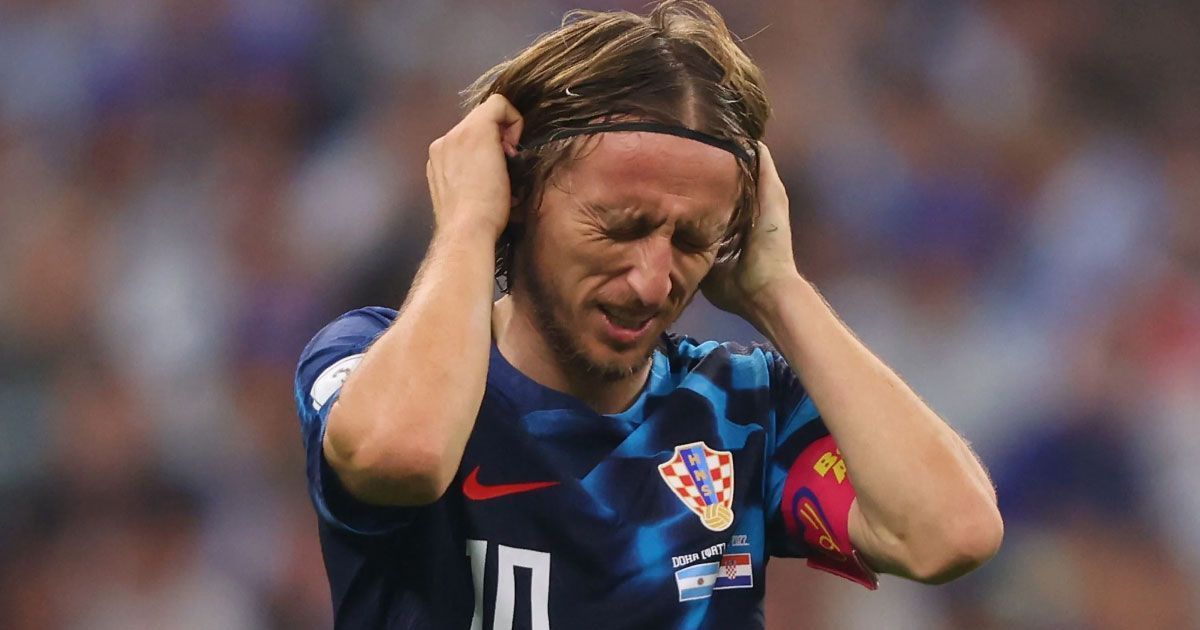 Croatian midfield maestro Luka Modric.