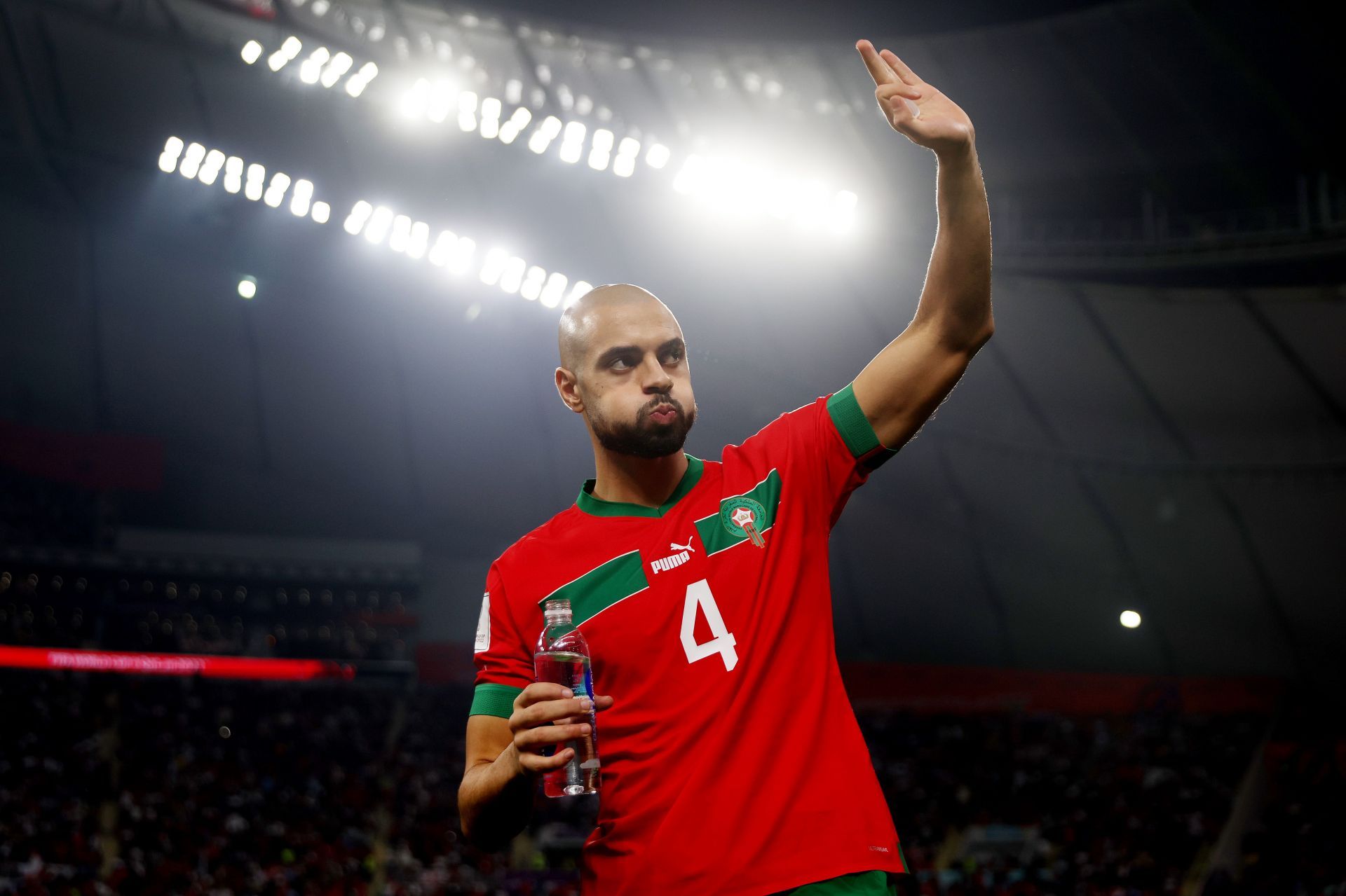 Sofyan Amrabat has admirers at the Parc des Princes.