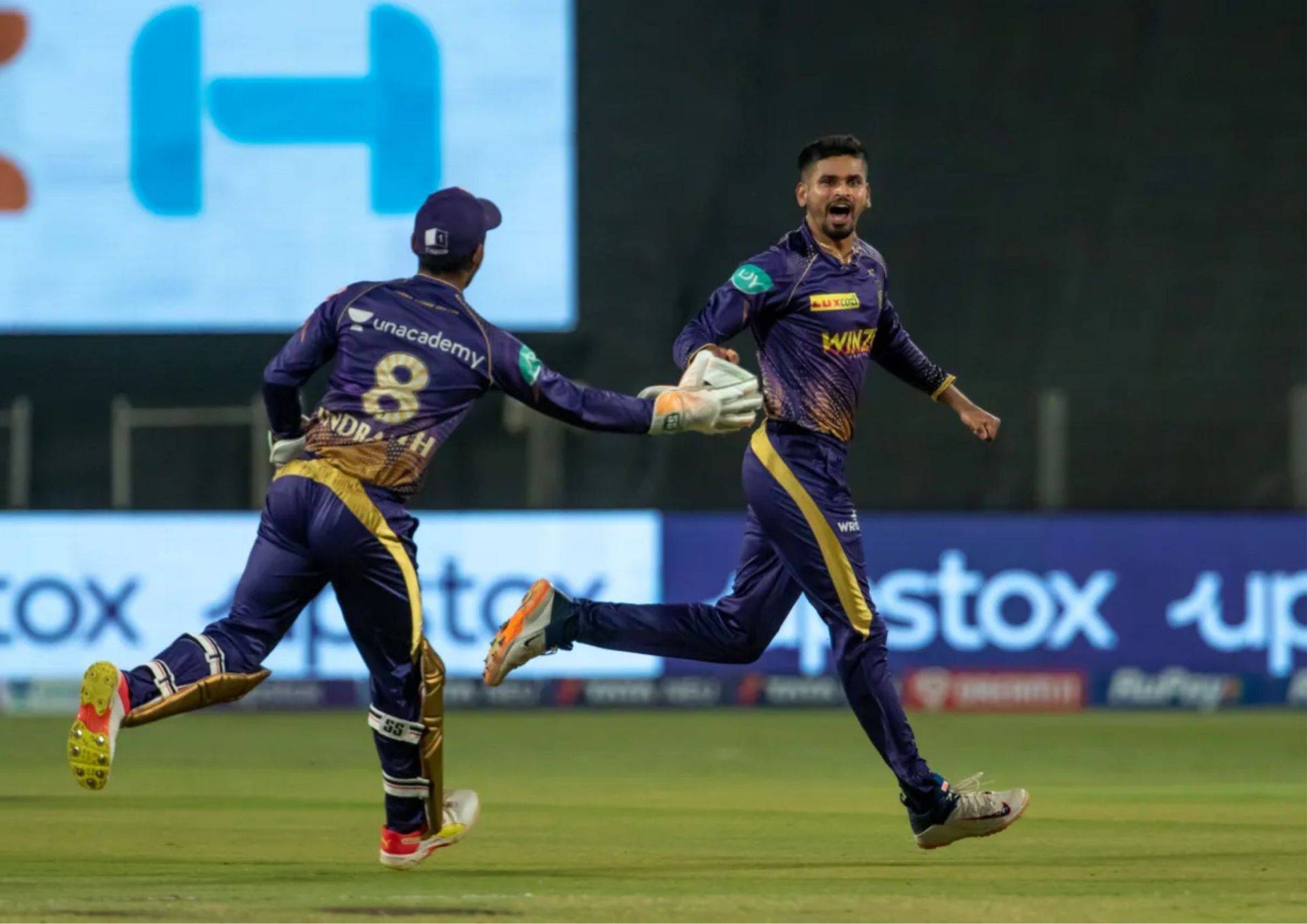 Shreyas Iyer (R) will lead the Kolkata Knight Riders in IPL 2023 (Picture Credits: IPL).