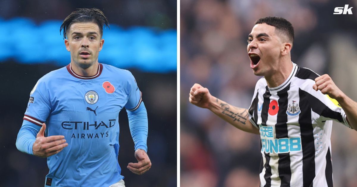 Jack Grealish apologises to Miguel Almiron