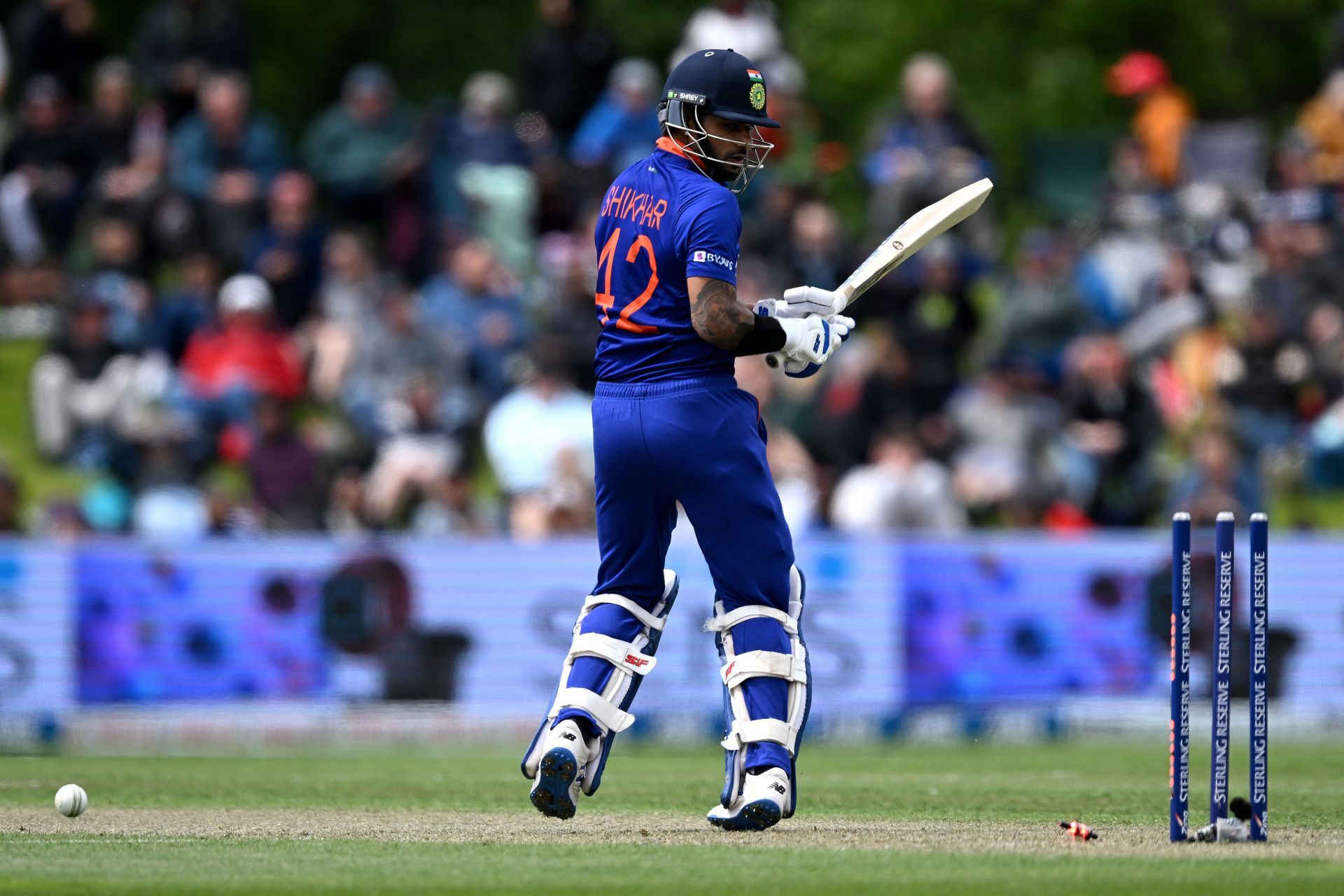 Veteran opener Shikhar Dhawan has been axed for the Sri Lanka one-dayers. Pic: Getty Images