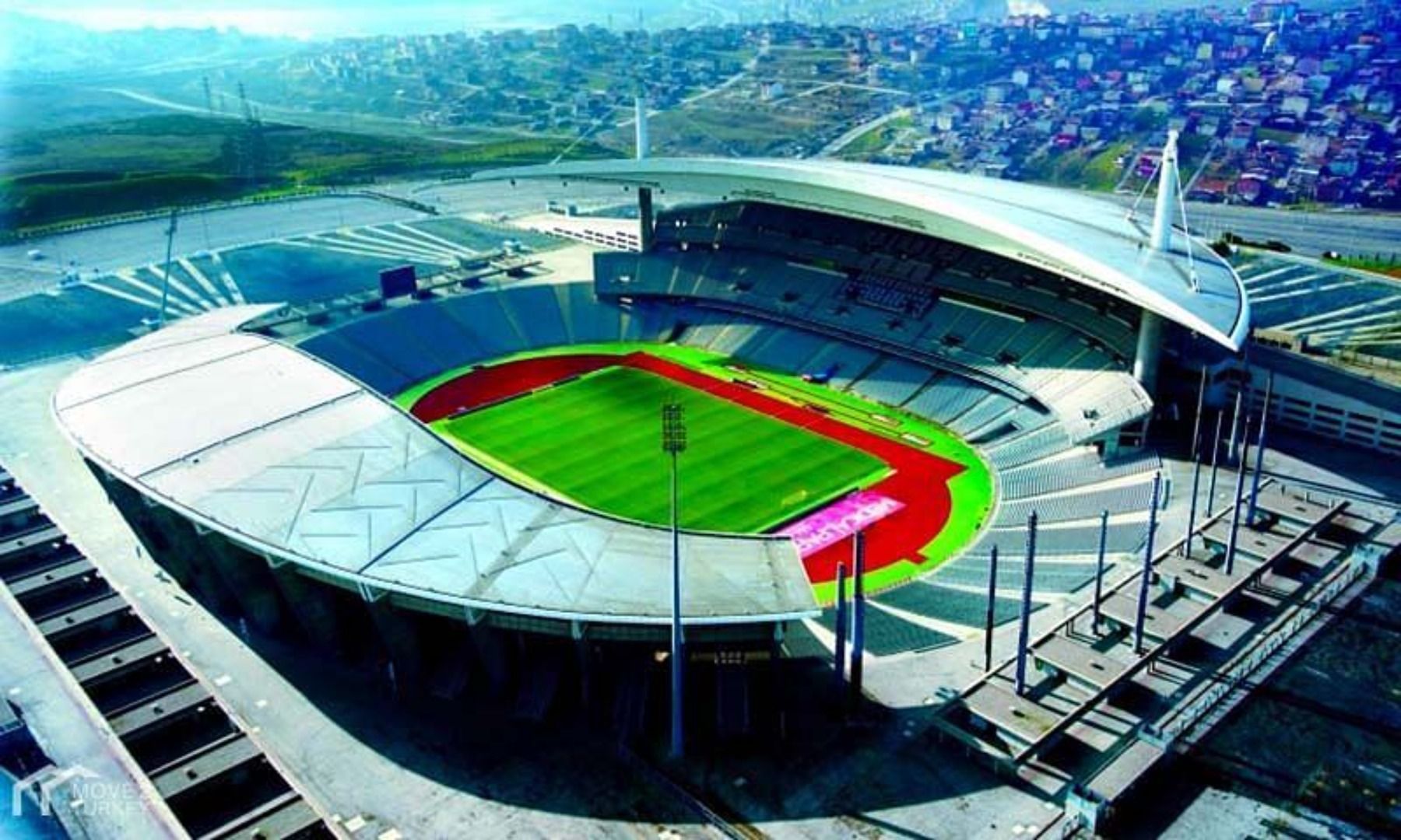 Home of the 2021 Champions League final, the Ataturk Stadium is an architectural marvel.