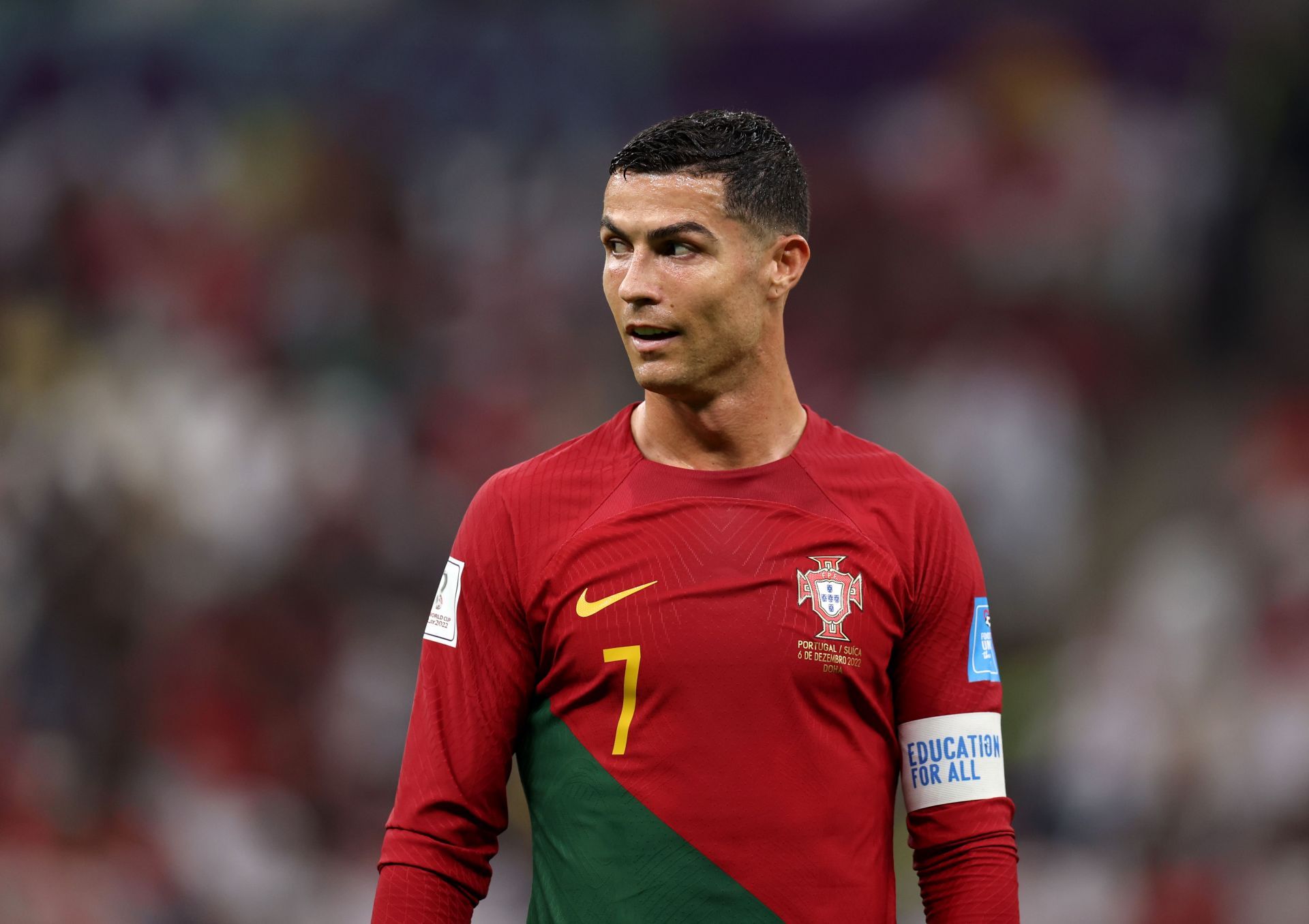 Portugal v Switzerland: Round of 16 - FIFA World Cup Qatar 2022: Cristiano Ronaldo