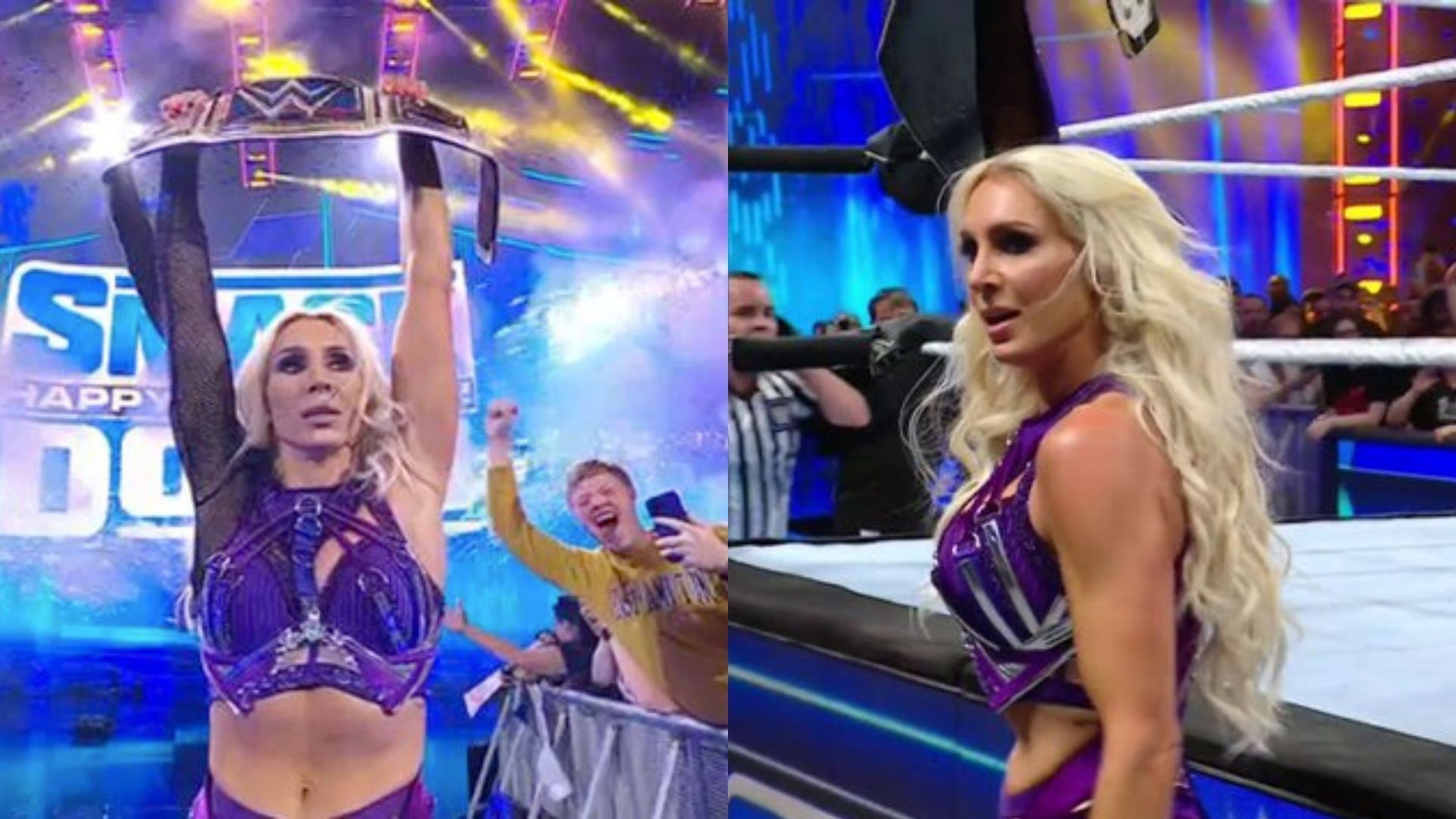 Charlotte Flair returned on this week