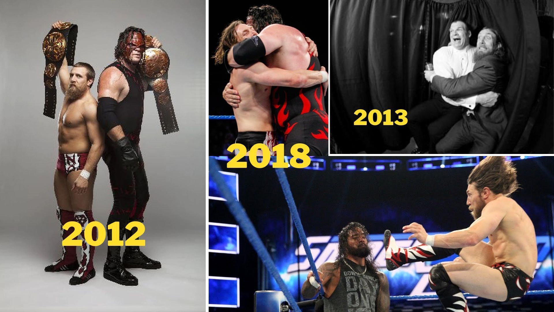 Daniel Bryan and Kane were together a solid odd-ball tag team in the early 2010s