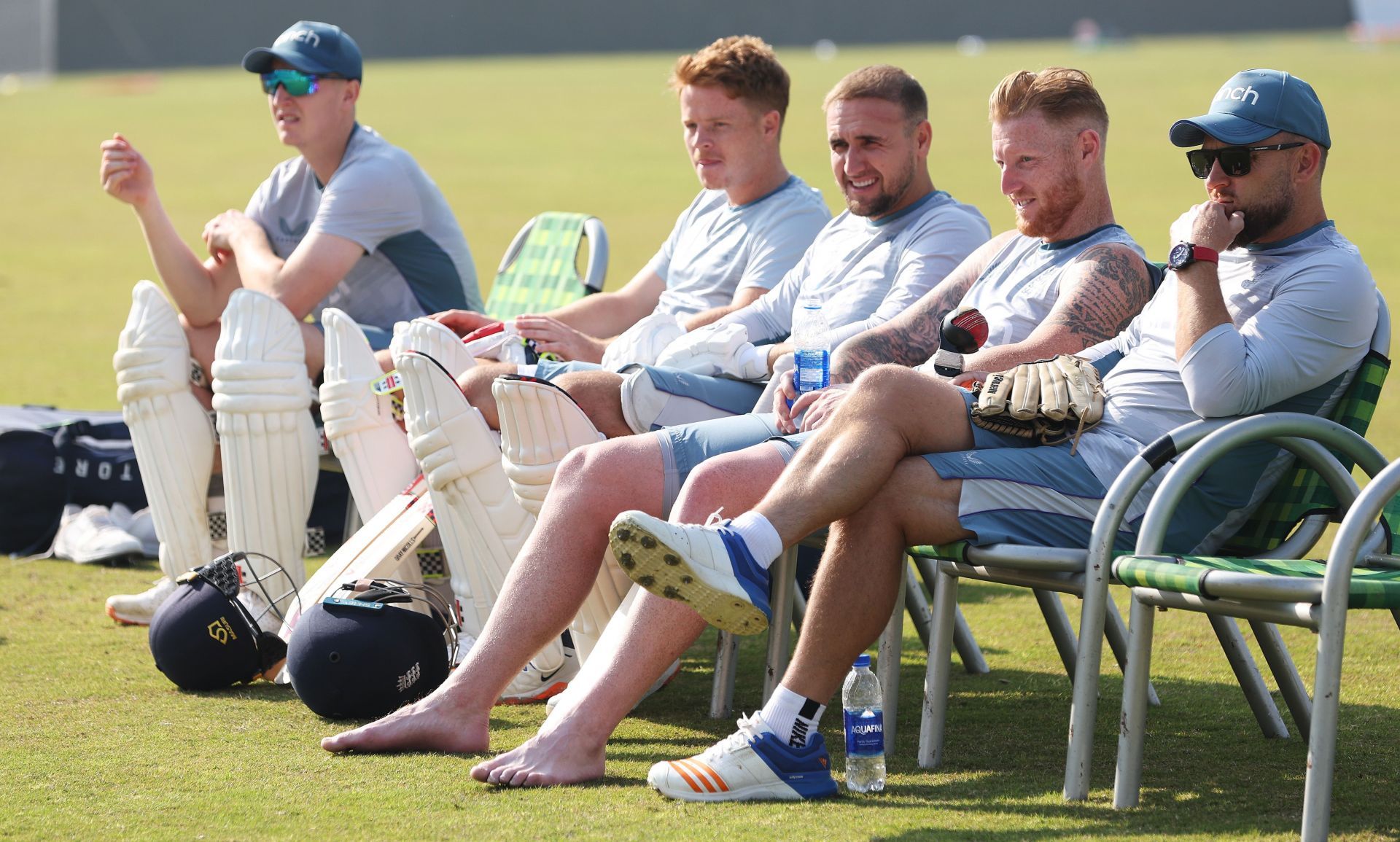 England &amp; Pakistan Net Sessions