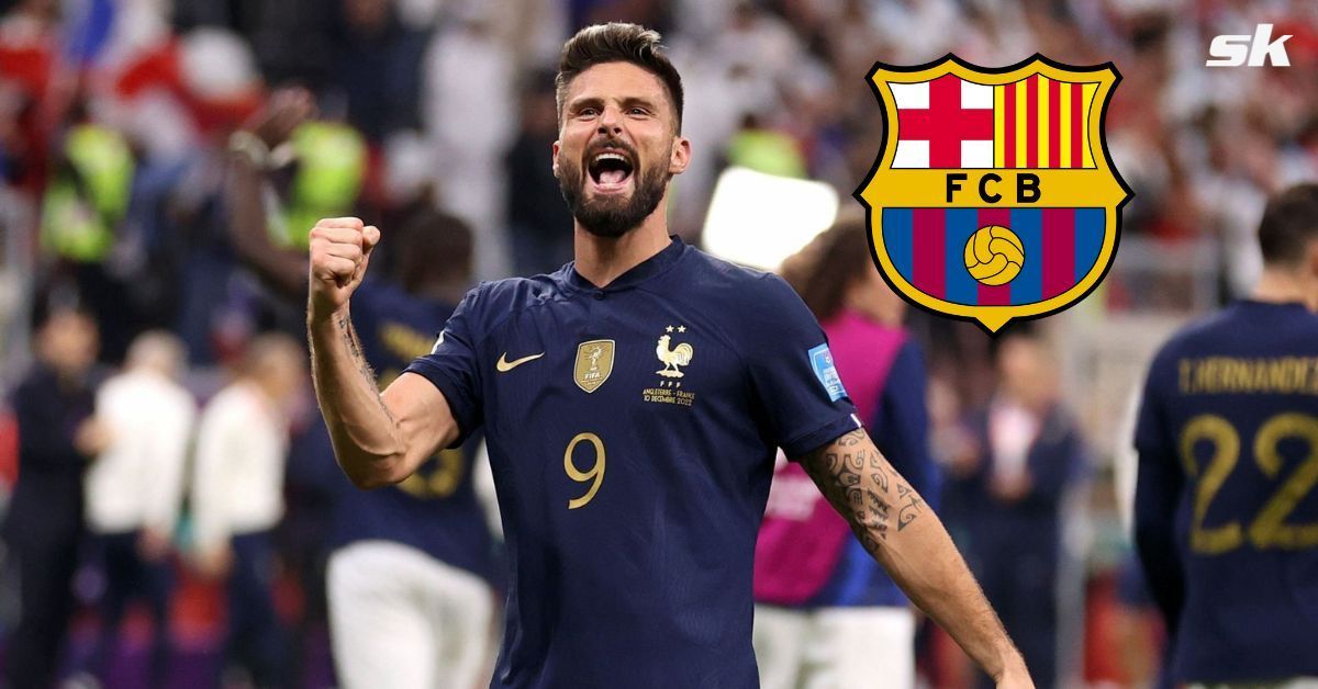 Former Barcelona player lauded France striker Olivier Giroud for his FIFA World Cup performance against England