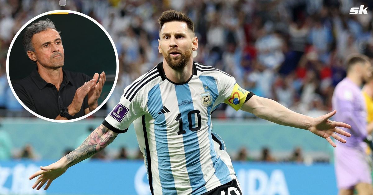 Luis Enrique on why he wants Lionel Messi to win the World Cup