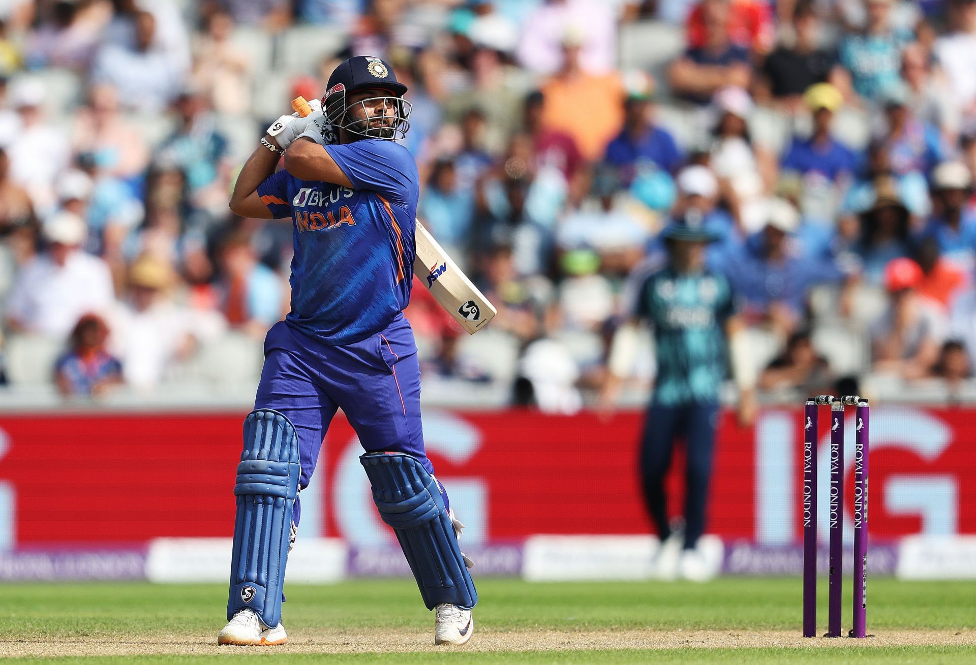 Rishabh Pant scored a high-quality ton in Manchester. Pic: Getty Images