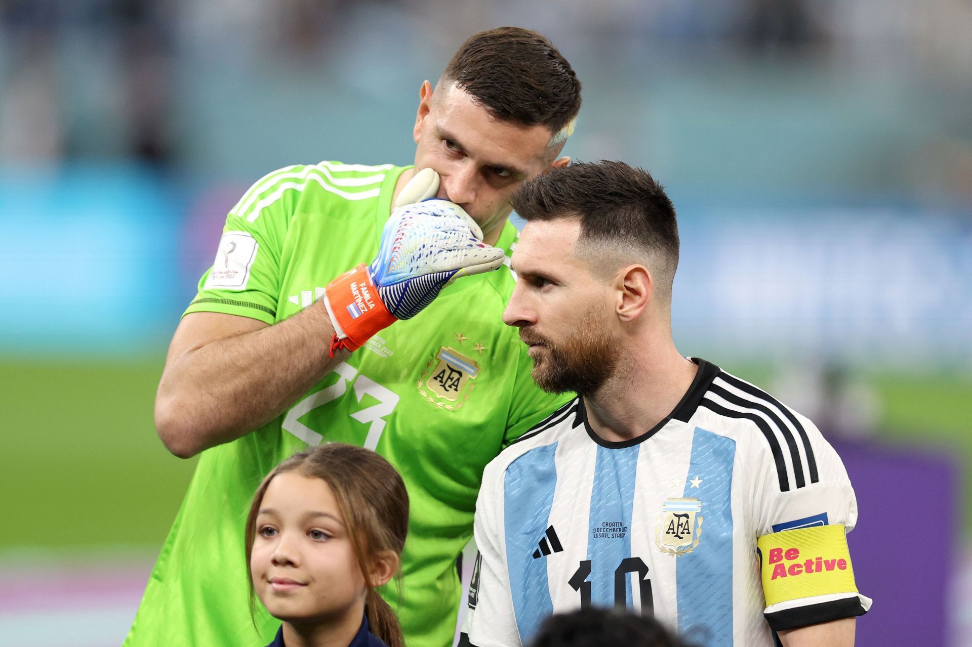 Martinez (left) is full of praise for his captain.