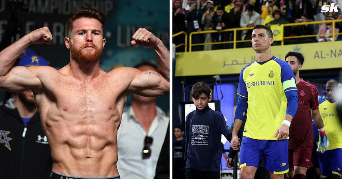 Canelo Alvarez claims Cristiano Ronaldo is his most famous contact