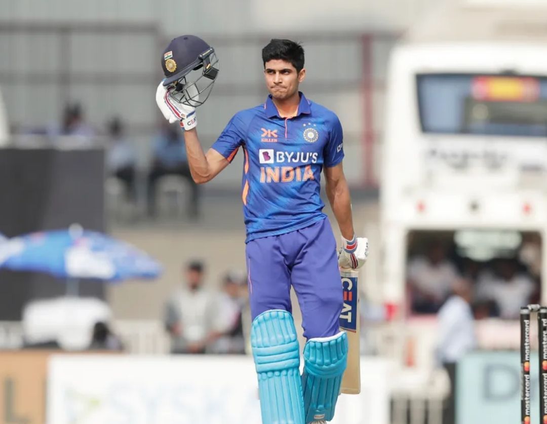 Shubman Gill scored his maiden century in this format for India on Sunday [Pic Credit: BCCI]
