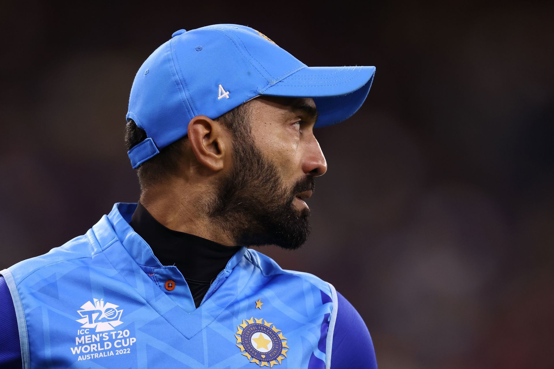 Dinesh Karthik at the ICC Men's T20 World Cup