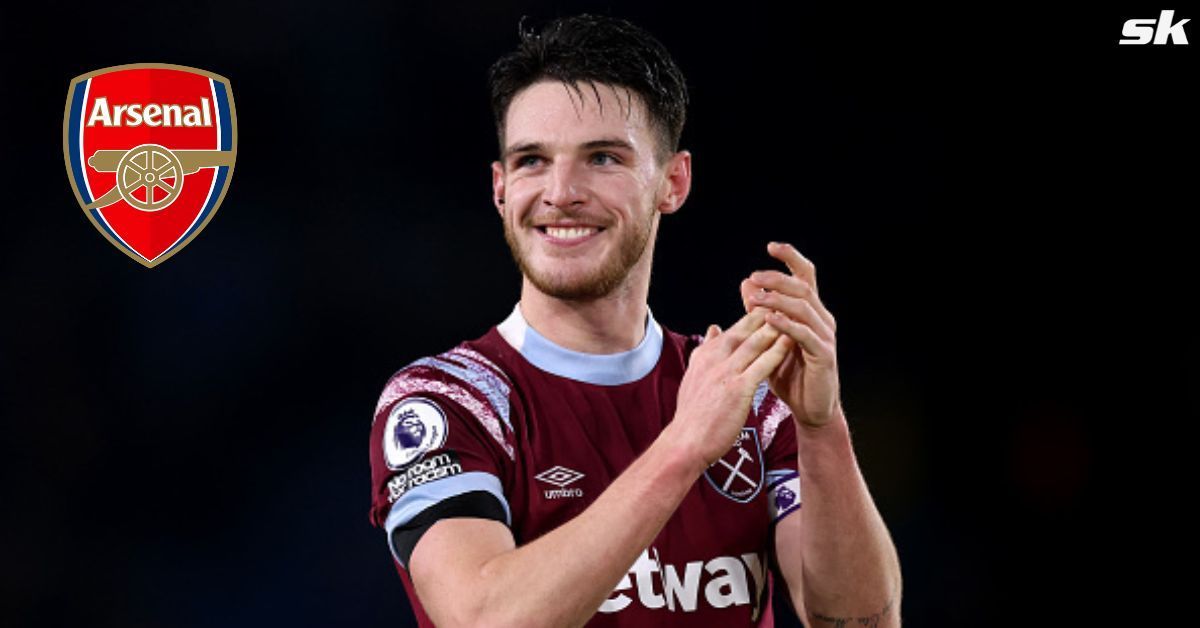 Declan Rice has been rumored to depart West Ham United this summer.