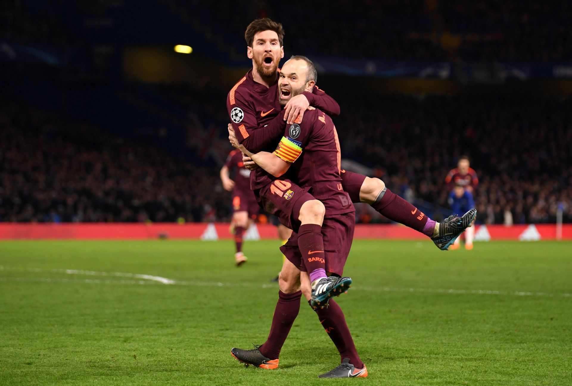 Lionel Messi succeeded Andres Iniesta as Barcelona captain in 2018