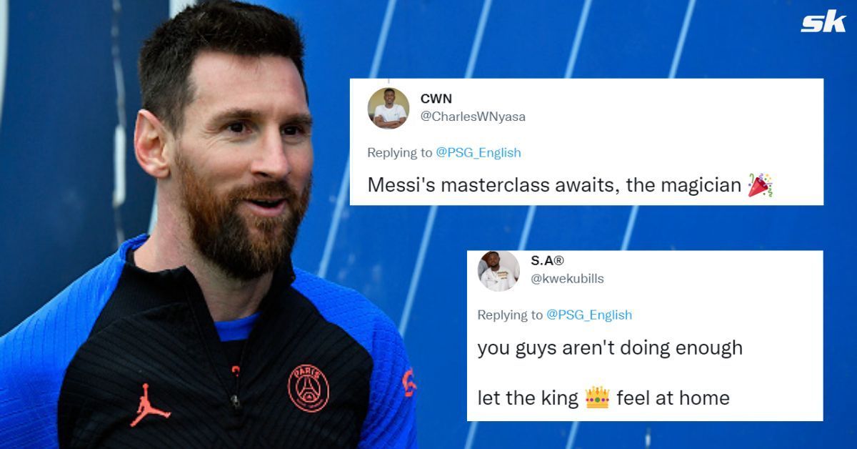 Lionel Messi is back for PSG as Mbappe misses out