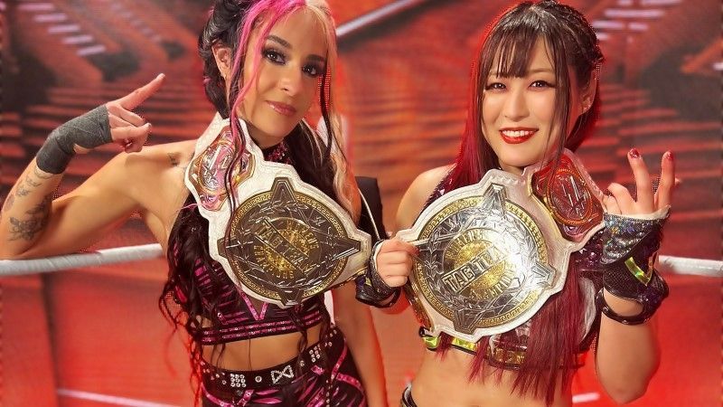 Dakota Kai and IYO SKY are WWE Women&#039;s Tag Team Champions 