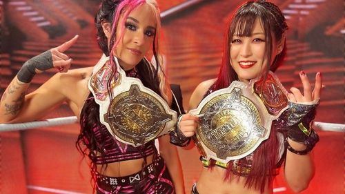 Dakota Kai and IYO SKY are WWE Women's Tag Team Champions 