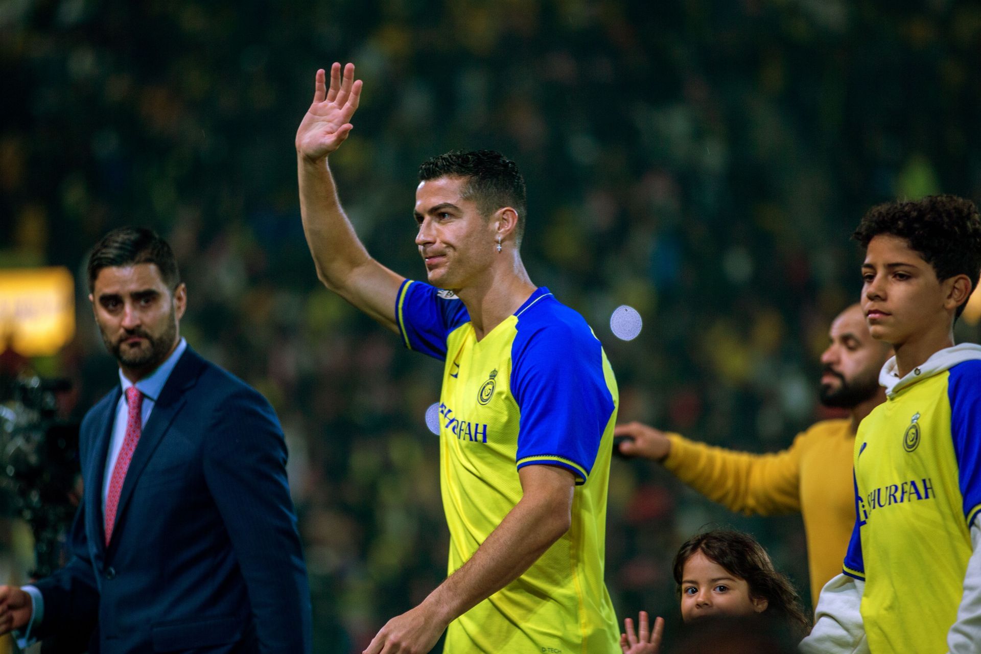 Cristiano Ronaldo is officially unveiled as Al Nassr player,