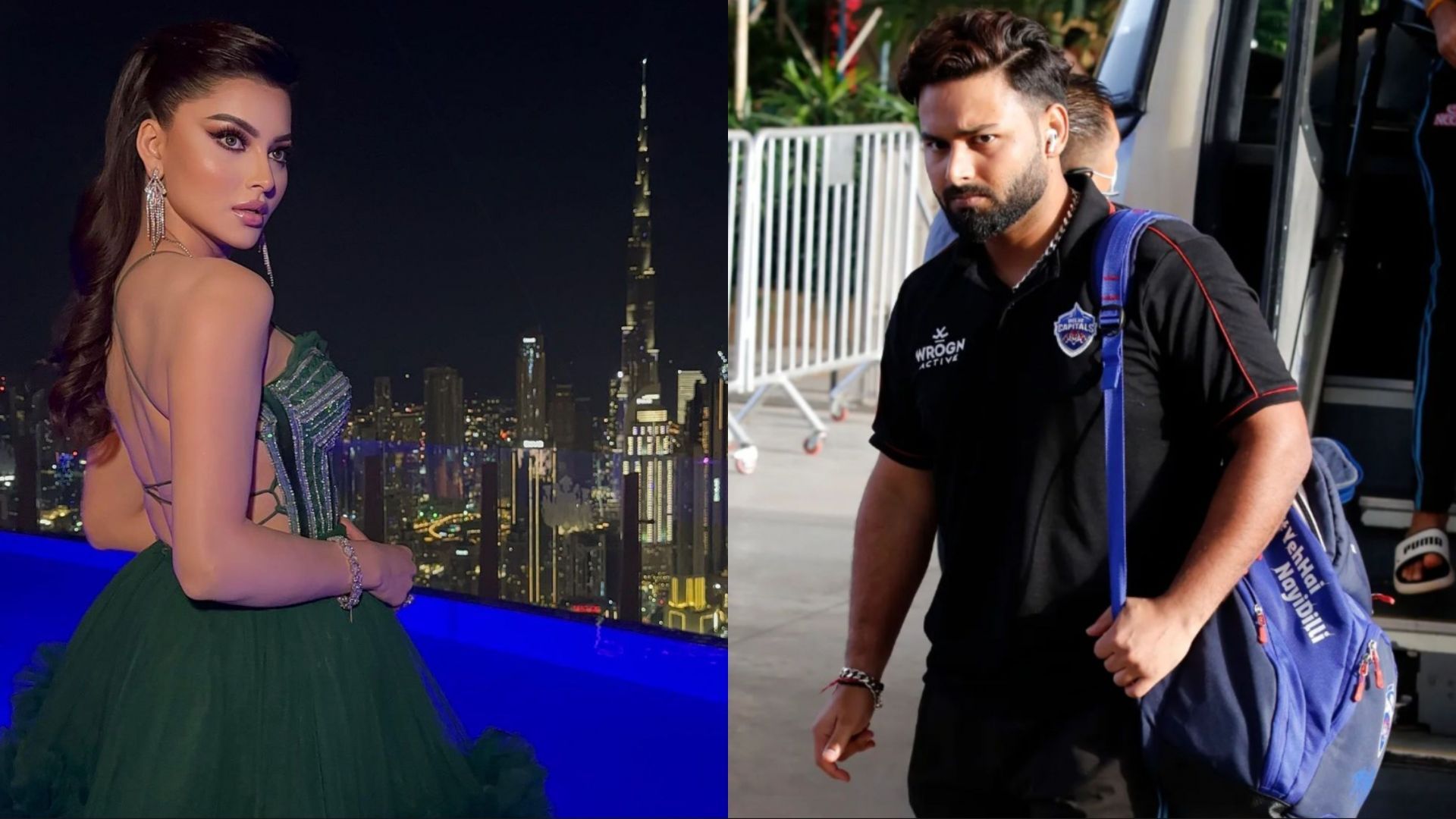 Urvashi Rautela and Rishabh Pant have been in the headlines for a long time now (Image: Instagram/IPL)