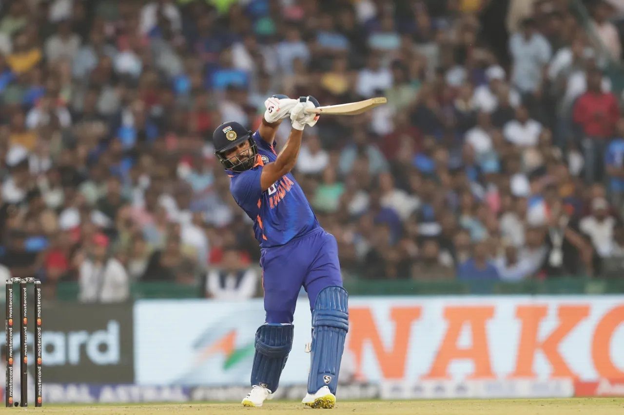 Rohit Sharma scored a half-century in the second ODI against New Zealand. [P/C: BCCI]