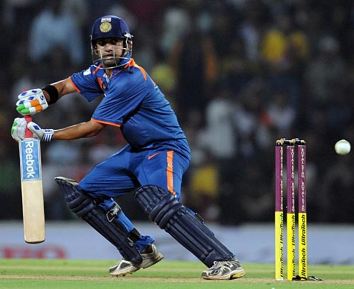 Gautam Gambhir abandoned technique for brute aggression in his record fifty