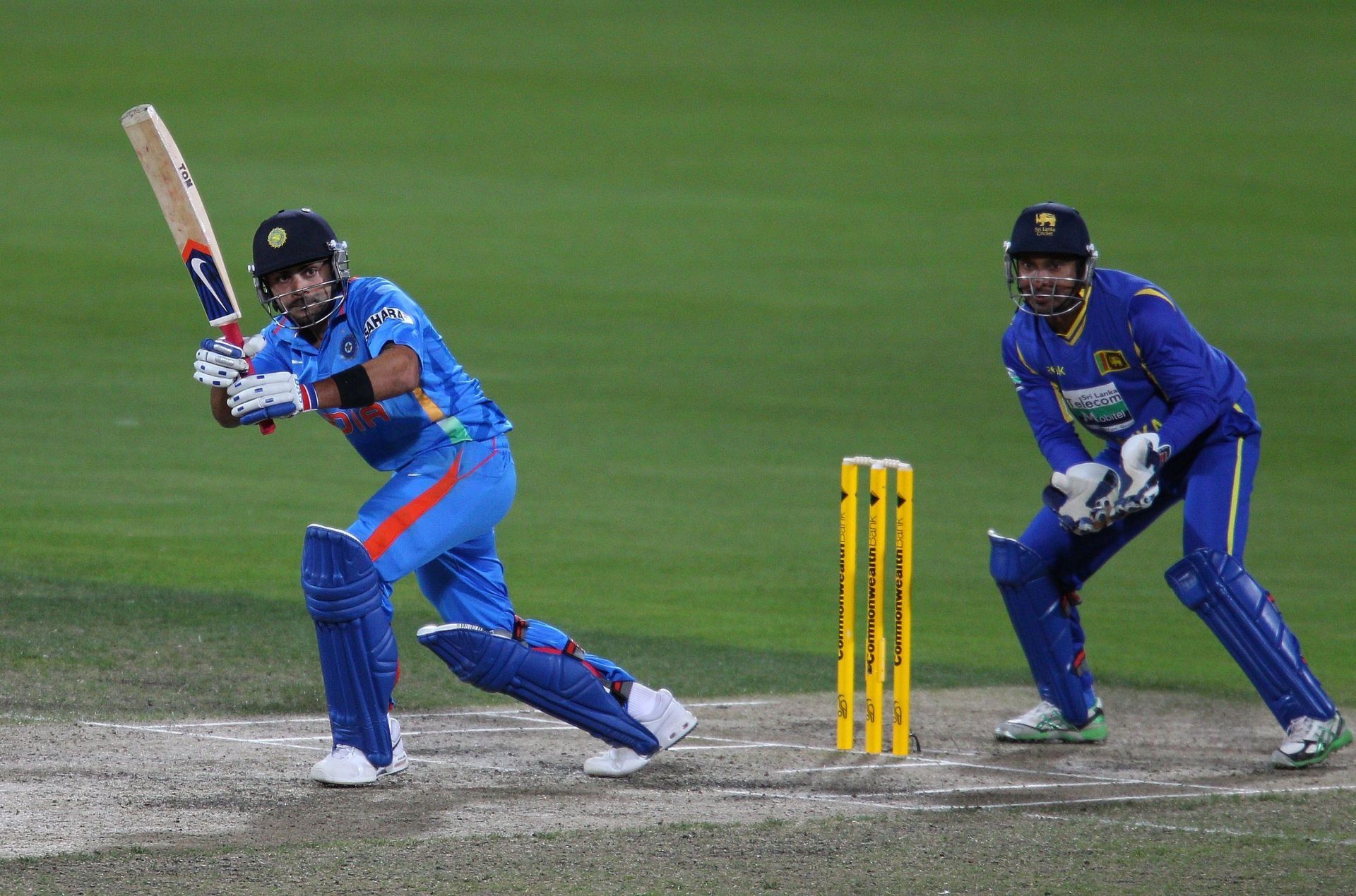 The prolific batter during his heroics in Hobart in 2012. Pic: Getty Images