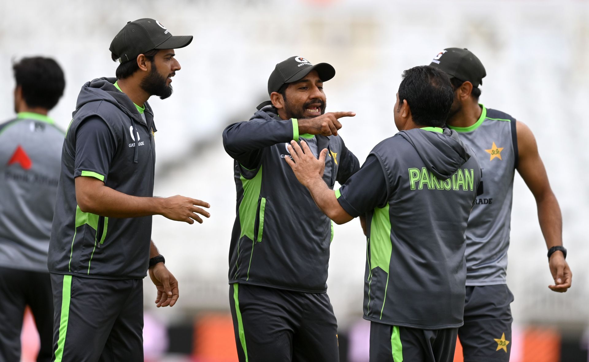 England &amp; Pakistan Nets Session