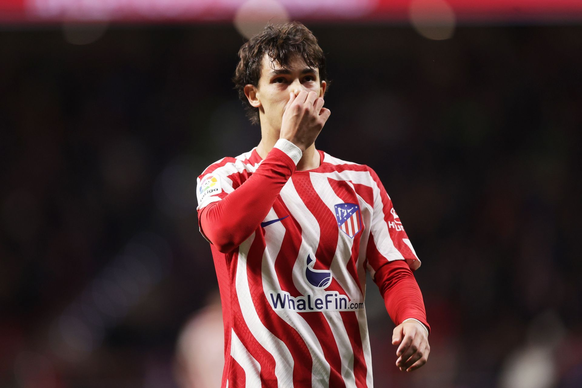 Atletico de Madrid v FC Barcelona - LaLiga Santander: Manchester United target Joao Felix