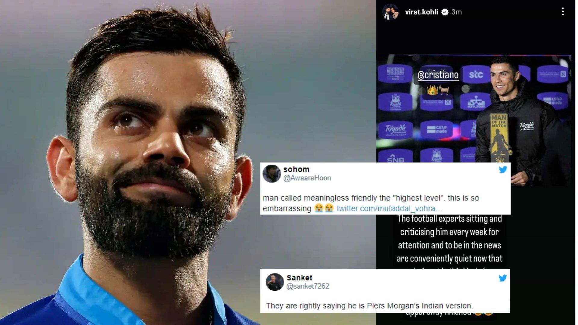 That Looks Like What A Teenage Kohli Would Post Fans Troll Virat Kohli For Instagram Story 