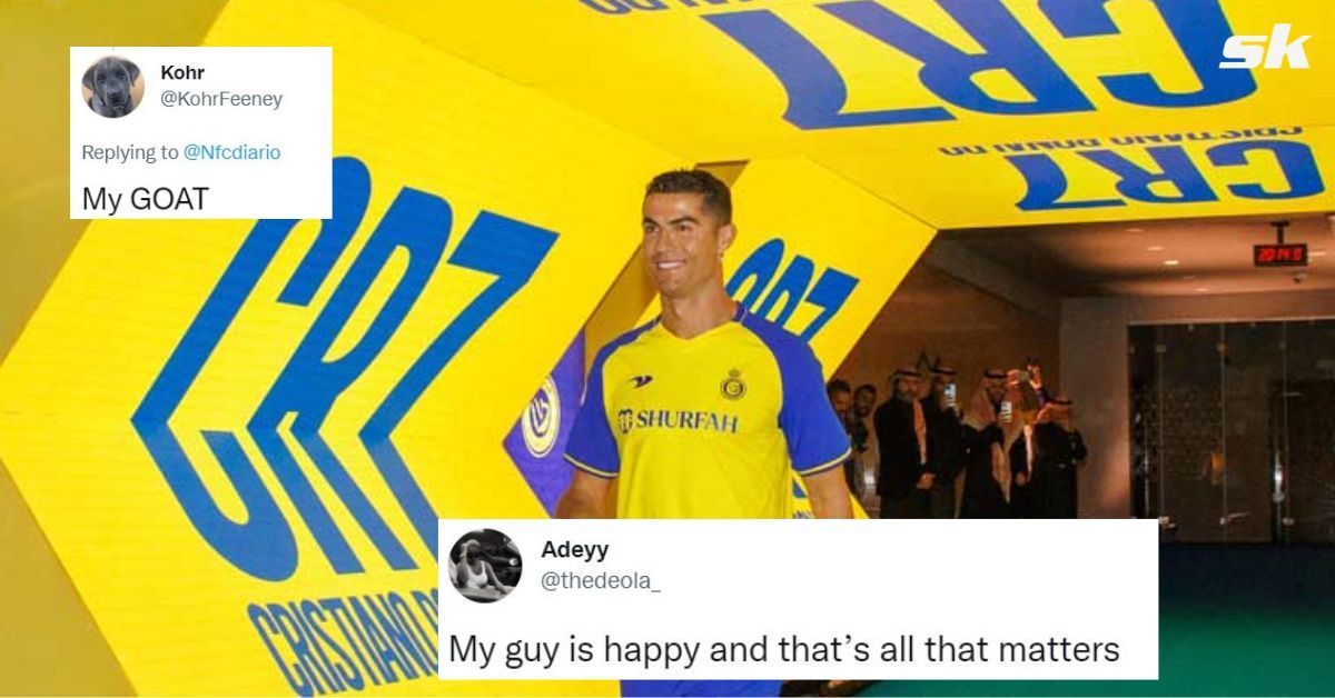 Fans react as exclusive tunnel video proves Cristiano Ronaldo is enjoying Al-Nassr move