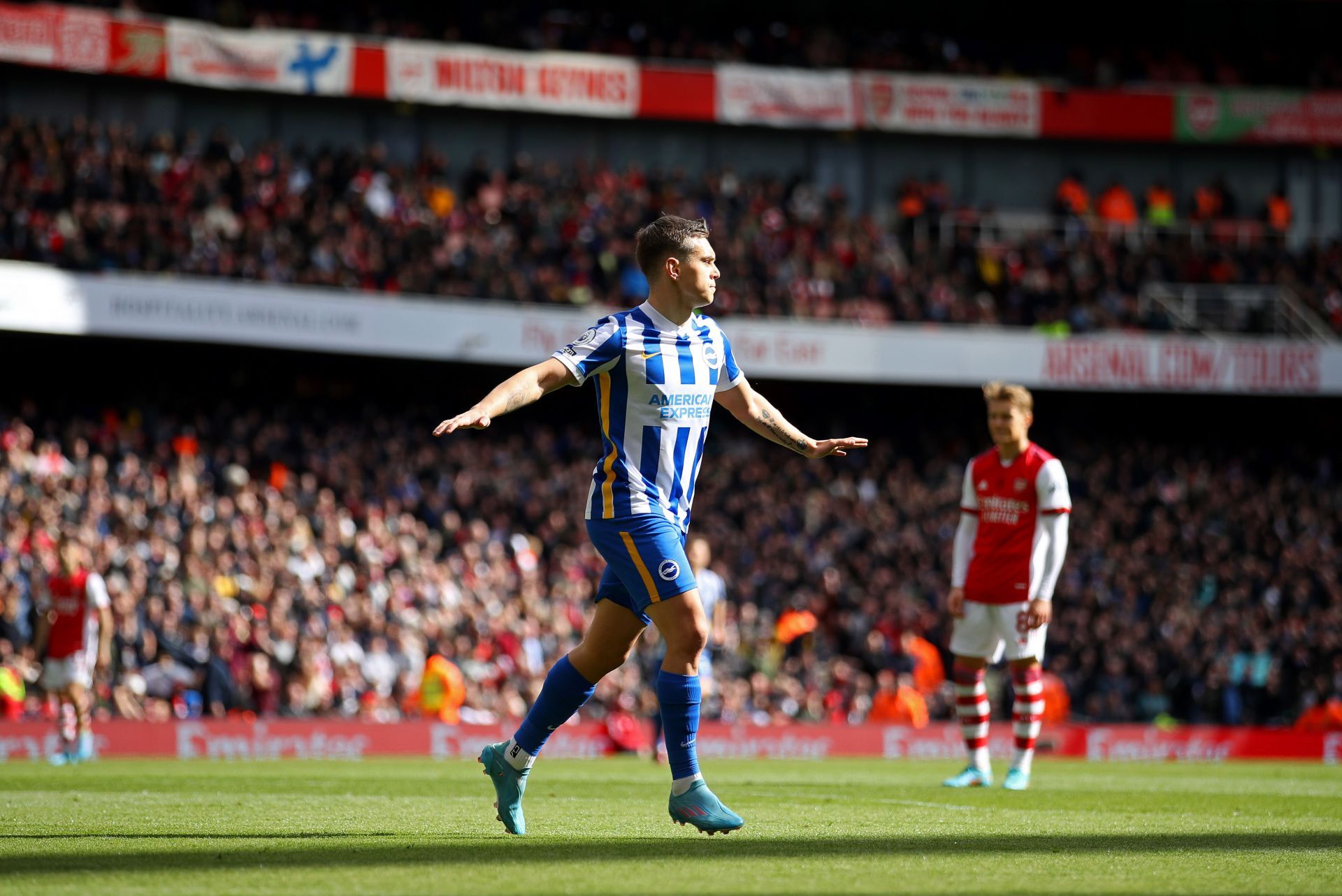 Arsenal v Brighton & Hove Albion - Premier League