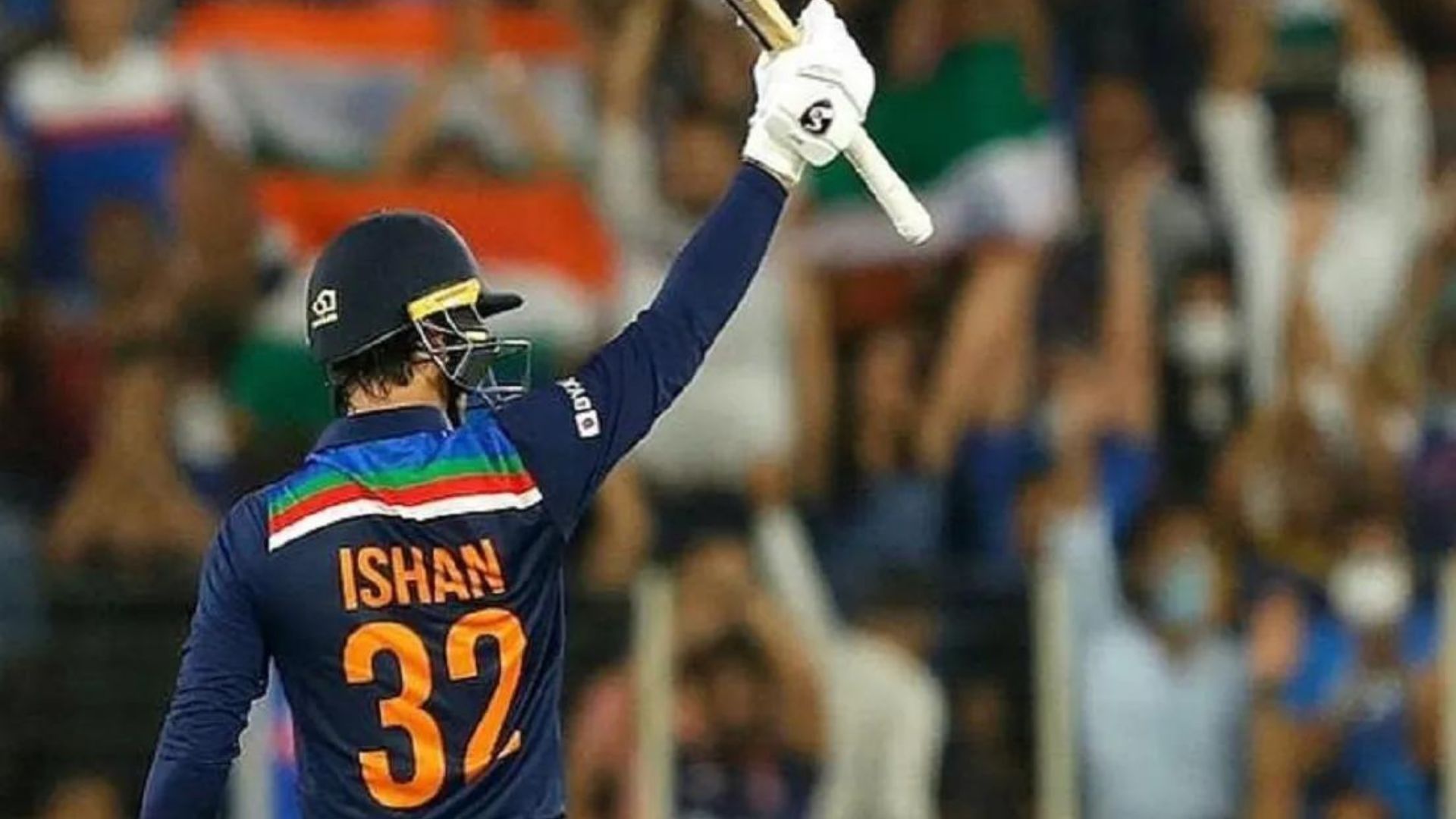 Ishan Kishan wears jersey number 32 for Team India. (P.C.:Twitter)