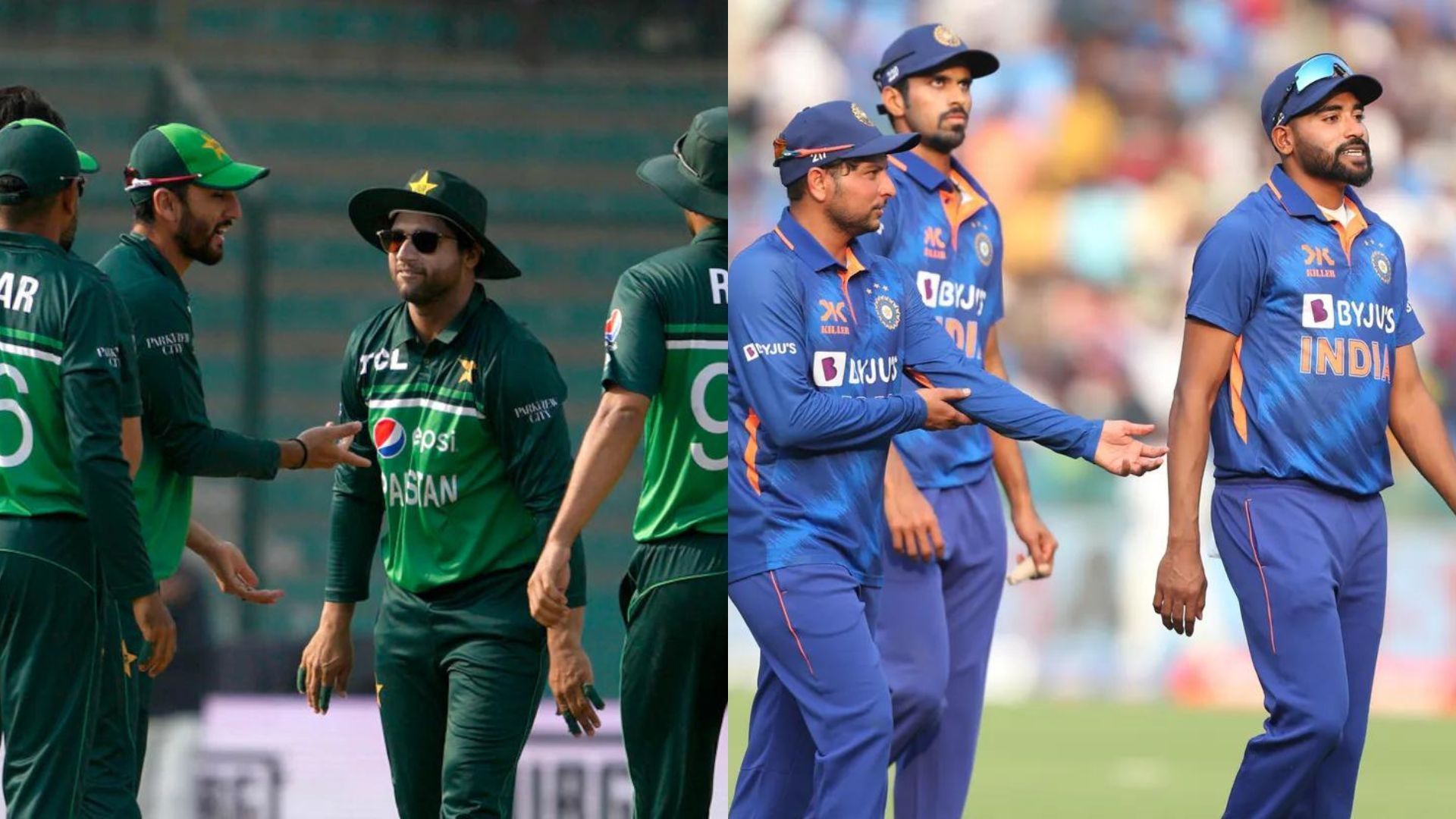 Pakistan &amp; India have had contrasting performances at home against New Zealand this month. (P.C.:Twitter &amp; BCCI)