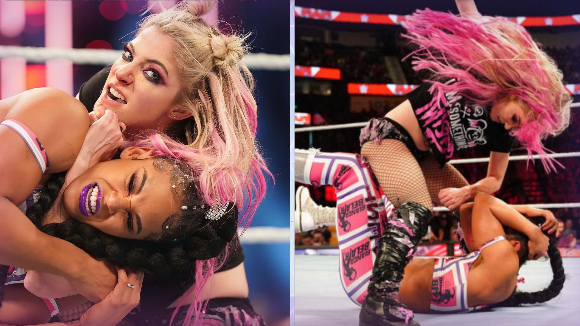 Bianca Belair vs. Alexa Bliss on WWE RAW for the title match.