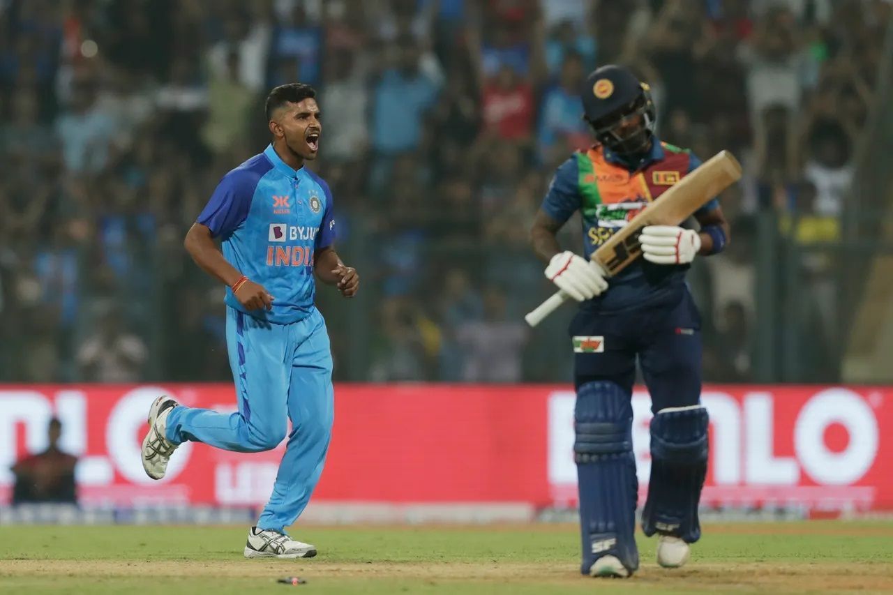 Shivam Mavi picked up four wickets in the first T20I against Sri Lanka. [P/C: BCCI]