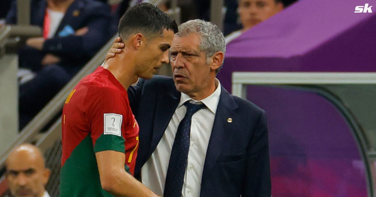 Fernando Santos benched Cristiano Ronaldo for the knockout games